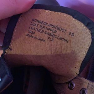 Ralph Lauren Black high boot black burnished leather